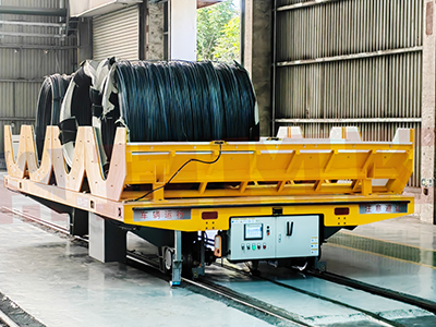 Кошарица за пренос завојнице Аутоматизована колица за пренос електричне шине