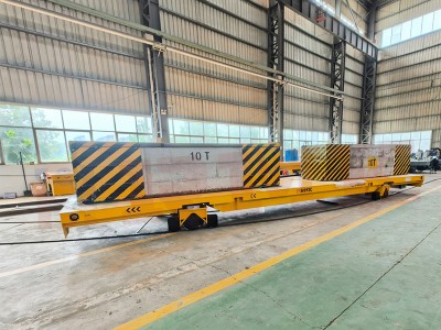 Велика тешка железница окреће трансферну колица